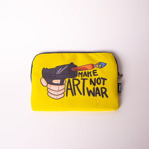 
            
                Load image into Gallery viewer, Madd-Make Art Not War Laptop Sleeve 13&amp;quot;
            
        