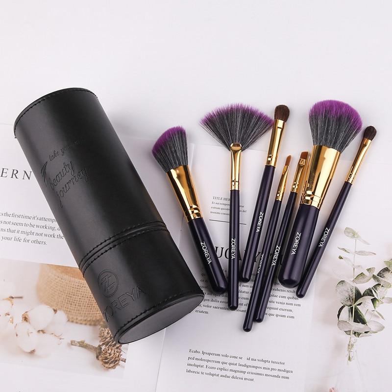 Z'OREYA-7 PCS PURPLE Premium Quality Brush set