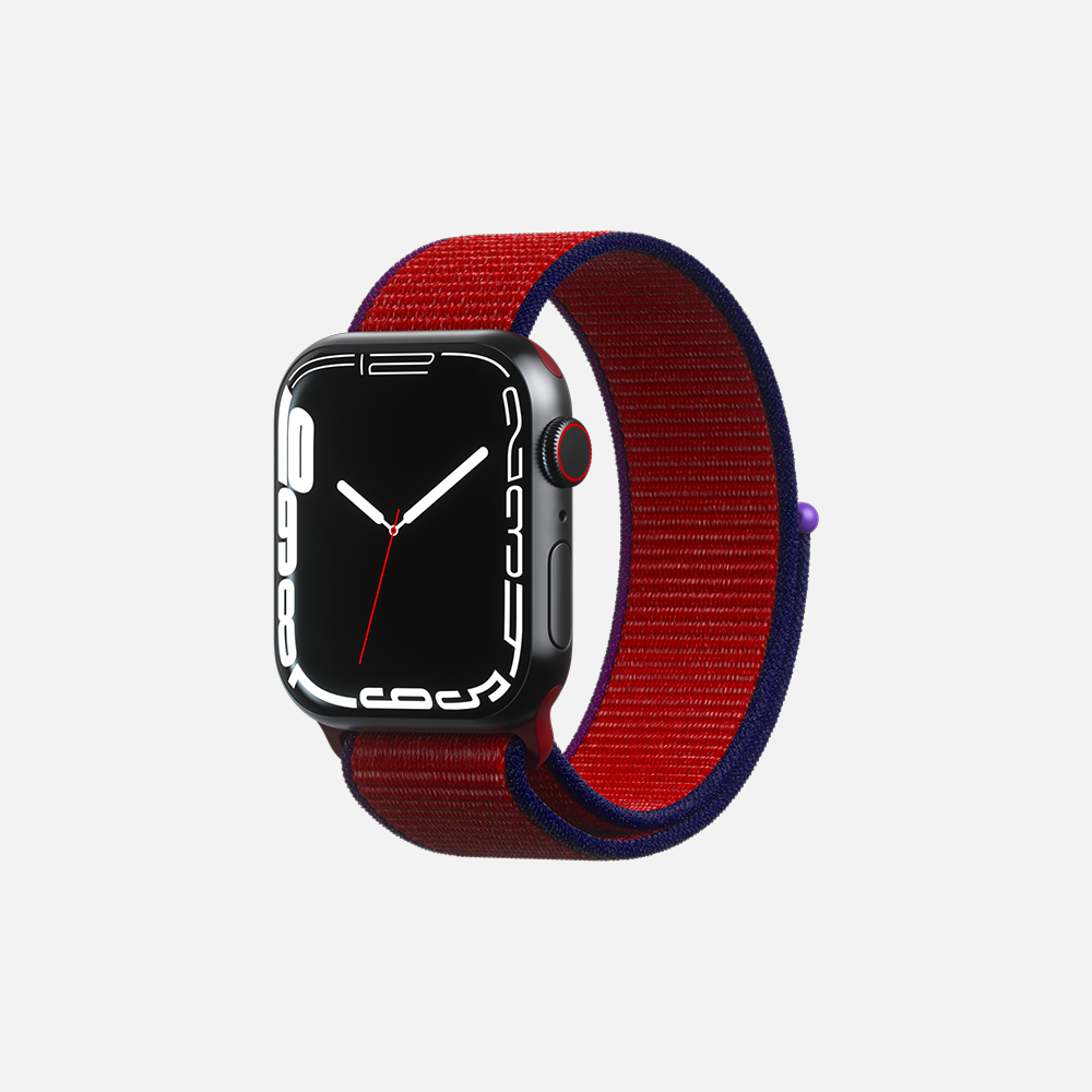 Hitch-Sport Loop For Apple Watch 'Red' 42/44/45