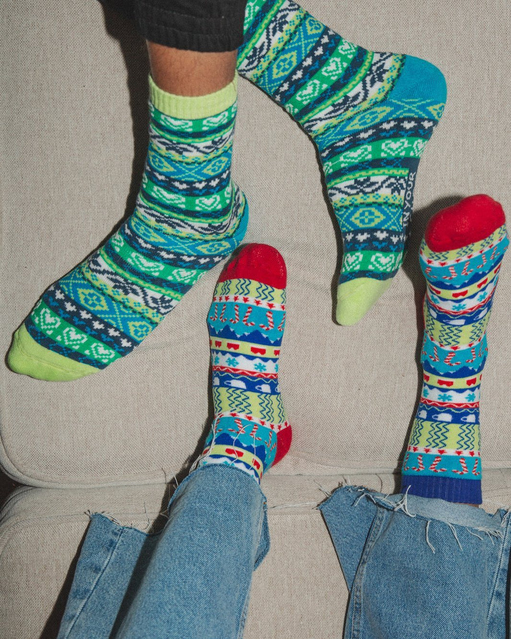 In Your Shoe-Snowy Winter Sock