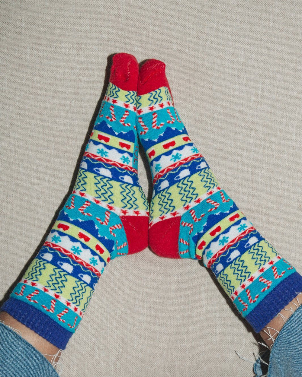 In Your Shoe-Snowy Winter Sock