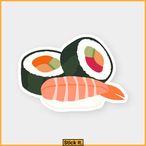 Stick It-Sushi Rolls Sticker