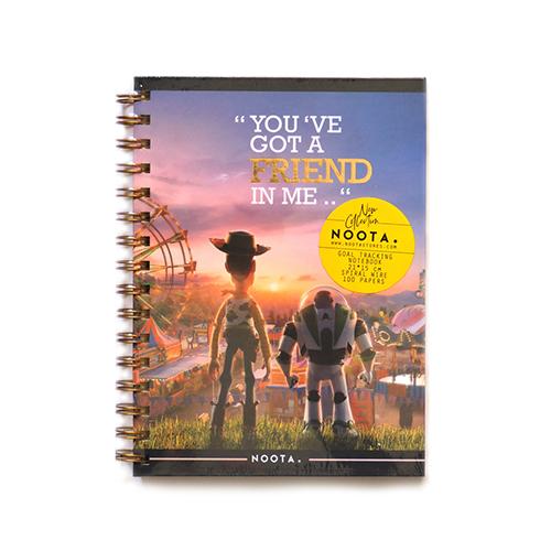 Noota-A FRIEND IN ME SPIRAL A5 NOTEBOOK