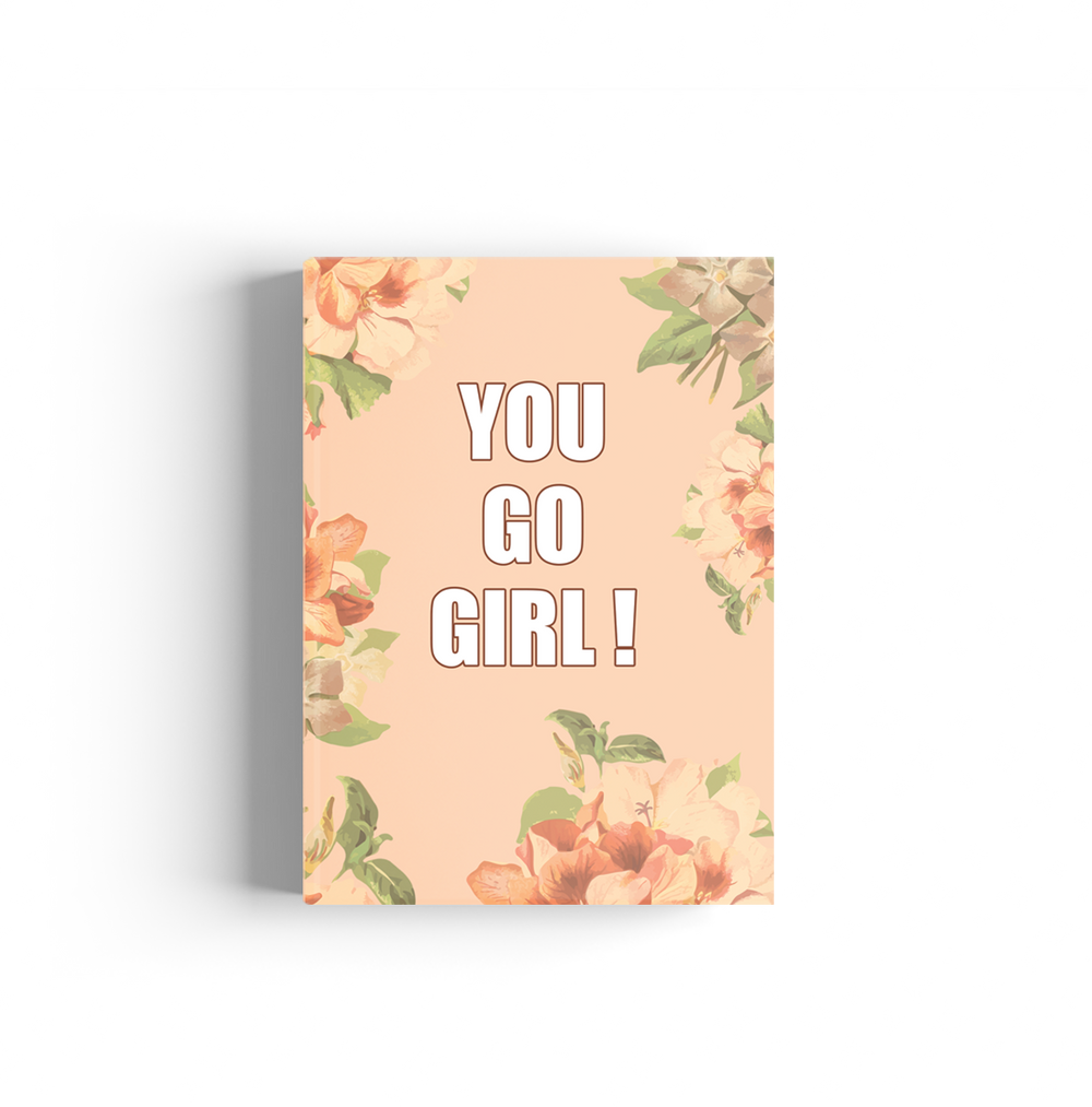 Noota-You go girl A5 Lined Notebook