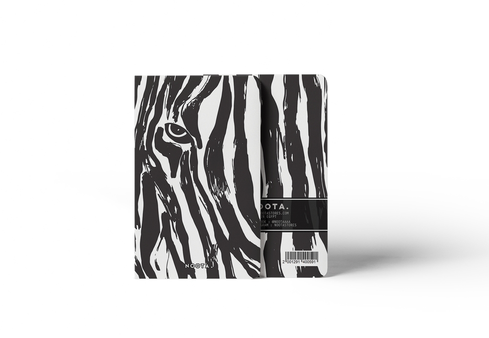
            
                Load image into Gallery viewer, Noota-LUXURY A5 ZEBRA MULTI-FUCTIONAL NOTEBOOK
            
        